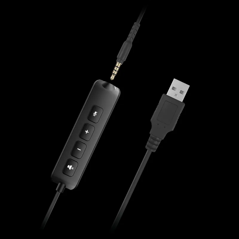 Casti PC cu Microfon Jack 3.5 USB P3 Kruger&Matz