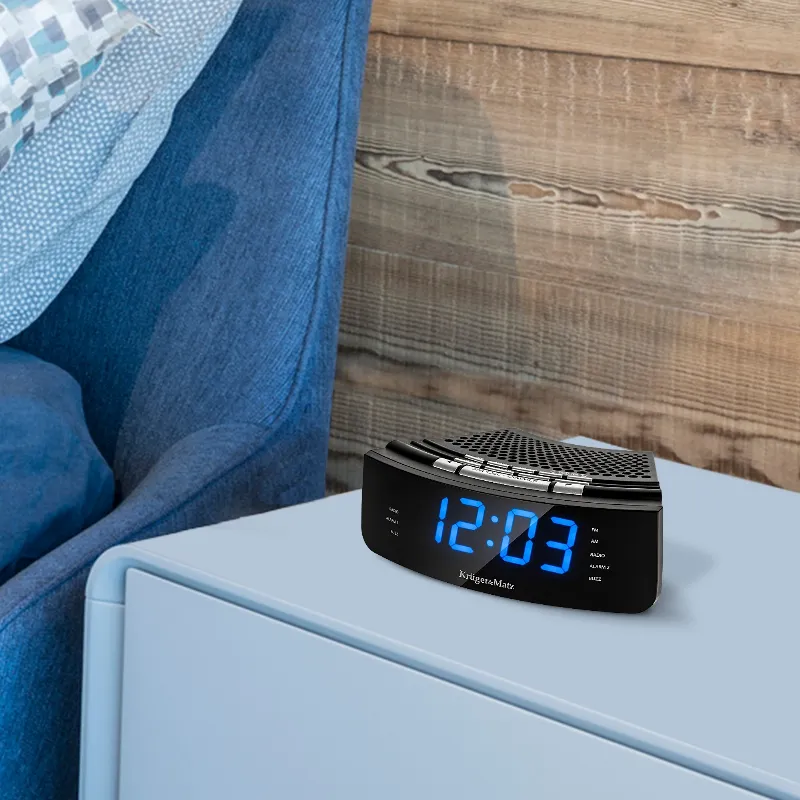 Radio cu Ceas Dual Alarm Kruger&Matz