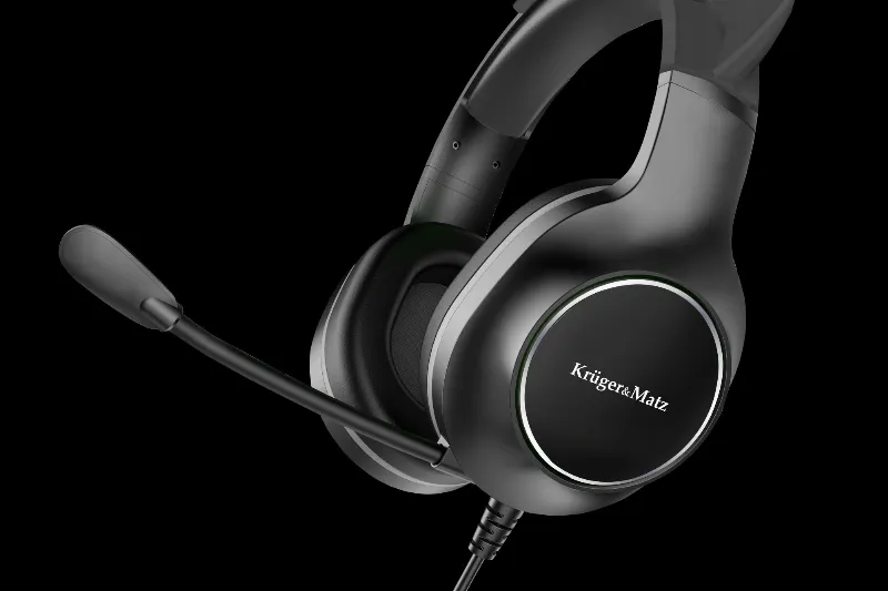 Casti Gamer Kids Kruger&Matz Negru