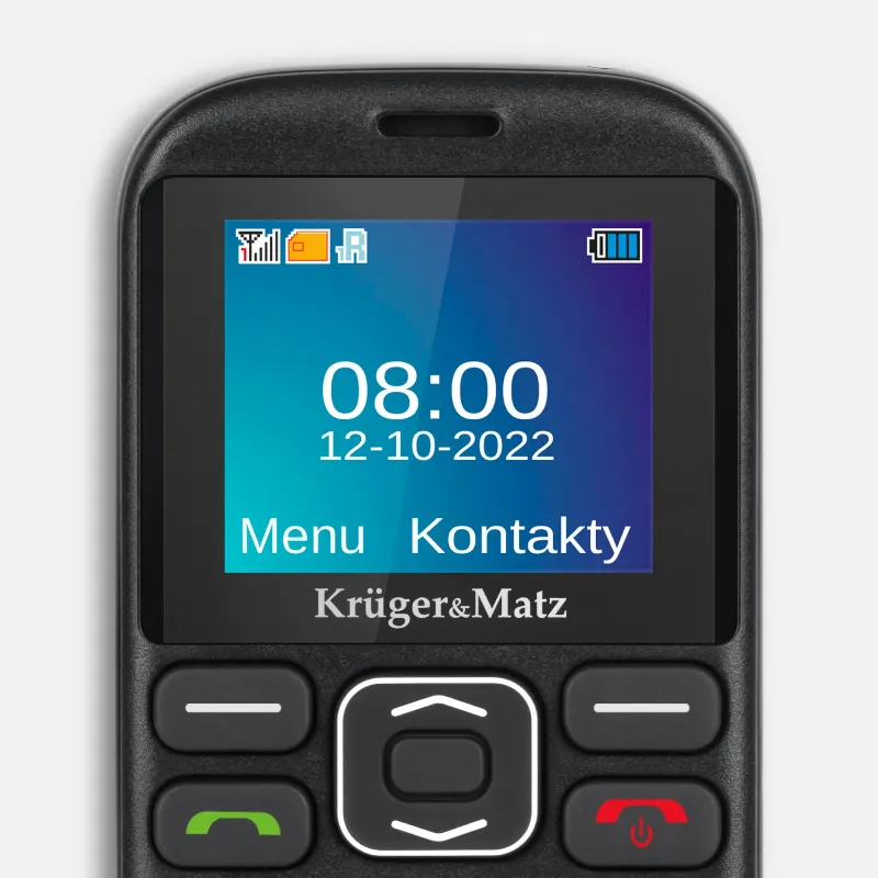 Telefon GSM Seniori Buton SOS 4G Kruger&Matz