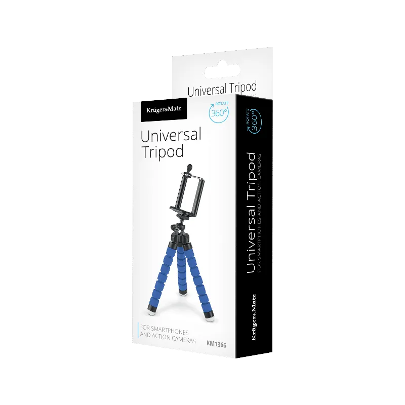 Trepied Telefon Camera Albastru Kruger&Matz