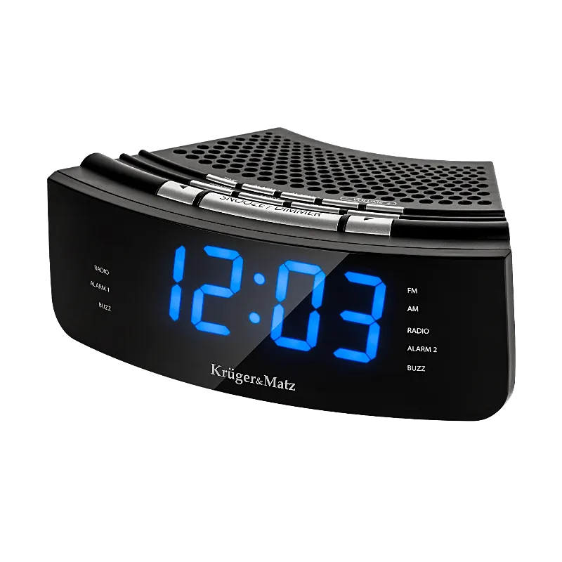 Radio cu Ceas Dual Alarm Kruger&Matz