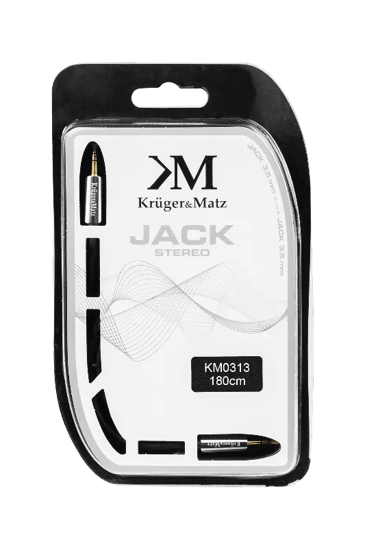 Cablu Jack 3.5 Tata - Tata 1.8M Kruger&Matz