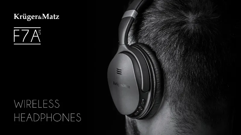 Casti Audio Bluetooth Anc F7A Lite Kruger&Matz