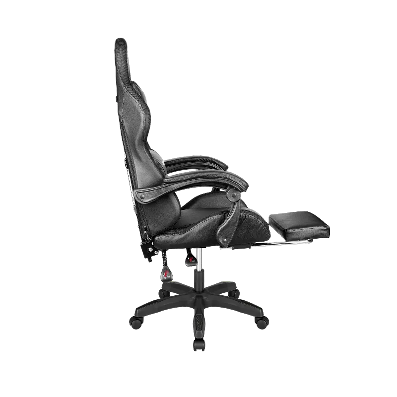 Scaun Gaming Gx-150 Negru LED Masaj Kruger&Matz