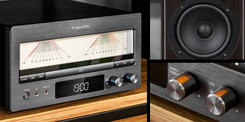 Sistem Hi-Fi CD USB BT FM DAB+ Kruger&Matz