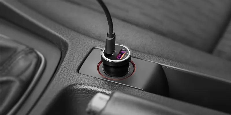 Incarcator Auto USB-A / Type C QC PD 38W Kruger&Matz