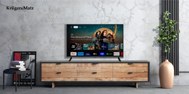 Google Smart TV 32 Inch 81CM H265 HEVC Kruger&Matz