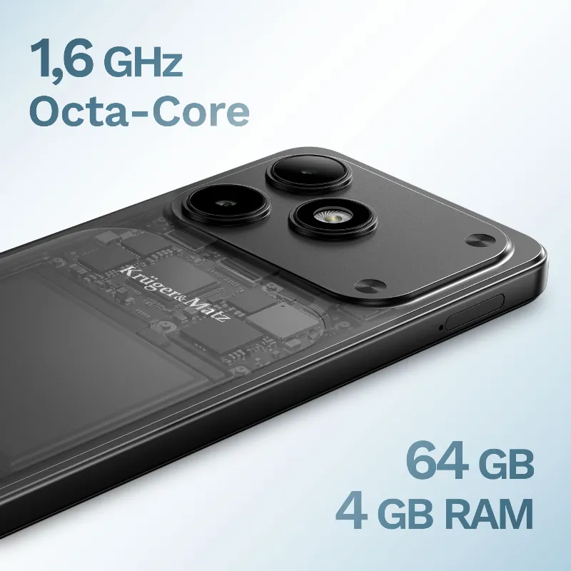 Smartphone 4GB/64GB Flow 12 Negru Kruger&Matz