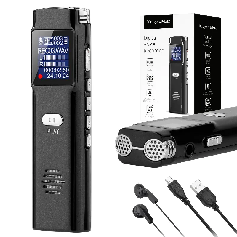 Reportofon Digital 8GB Kruger&Matz