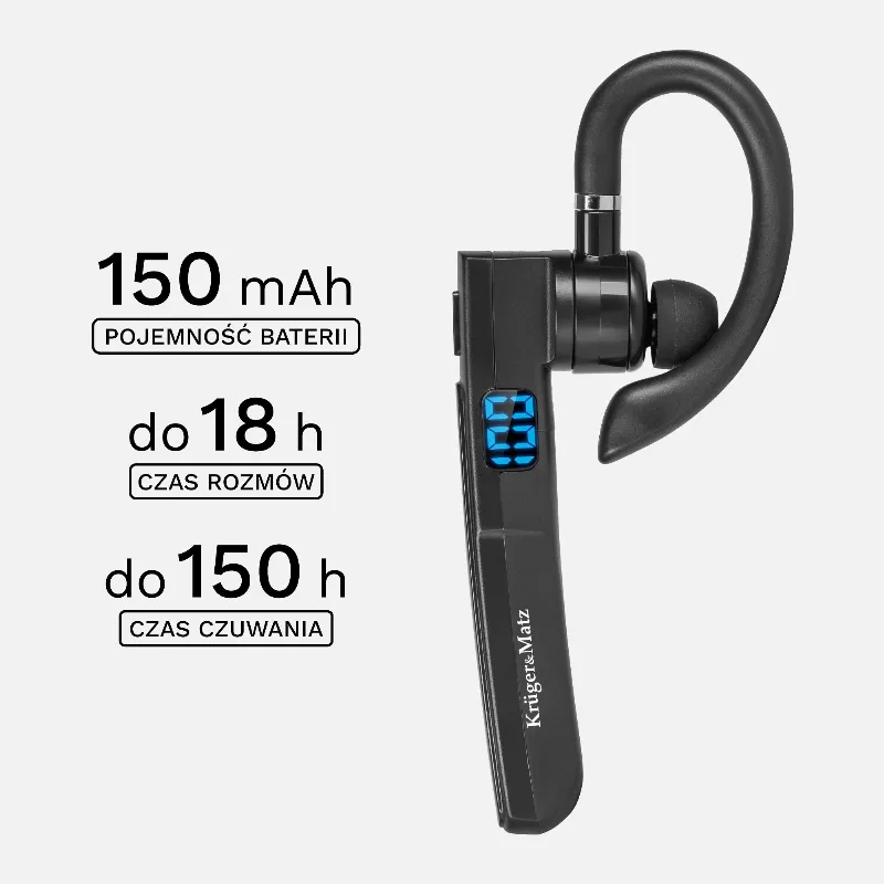 Headset Bluetooth 5.2 K16 Kruger&Matz
