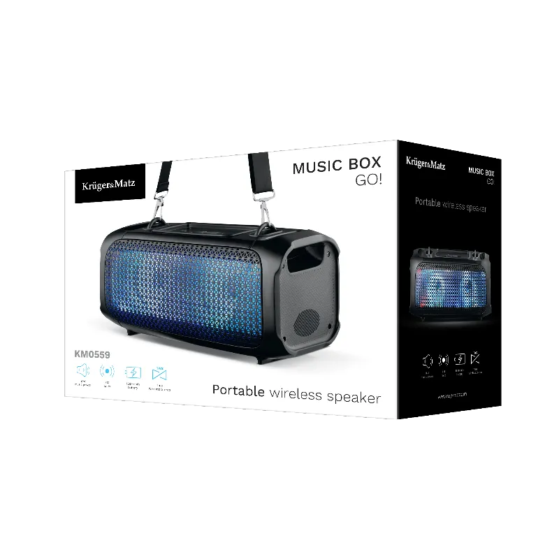 Boxa BT Portabila Music Box Go! Kruger&Matz