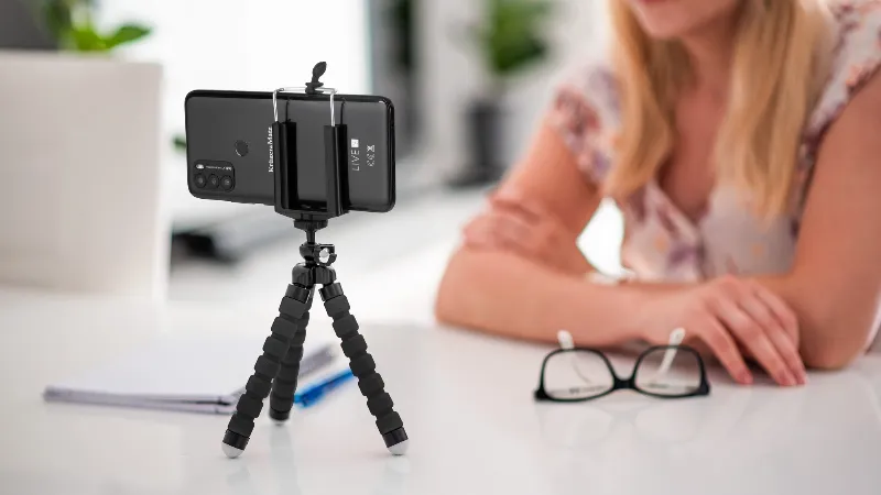 Trepied Telefon Camera Negru Kruger&Matz