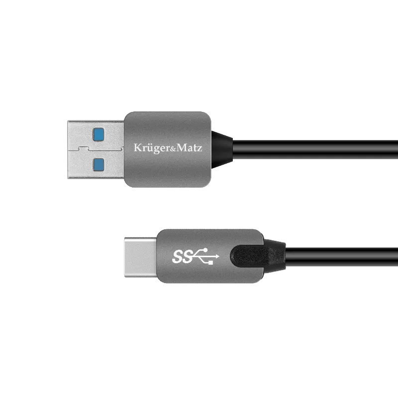 Cablu USB 3.0 Tata - USB Tata Tip C 0.5M Kruger&Matz