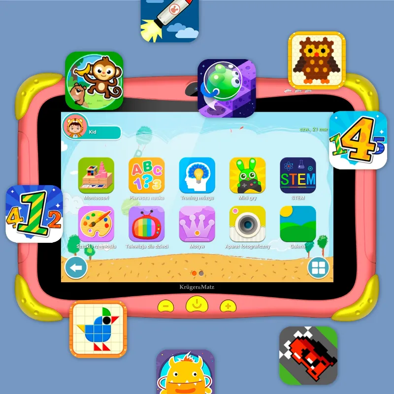 Tableta Copii Android 8 Inch Fun 808 Kruger&Matz