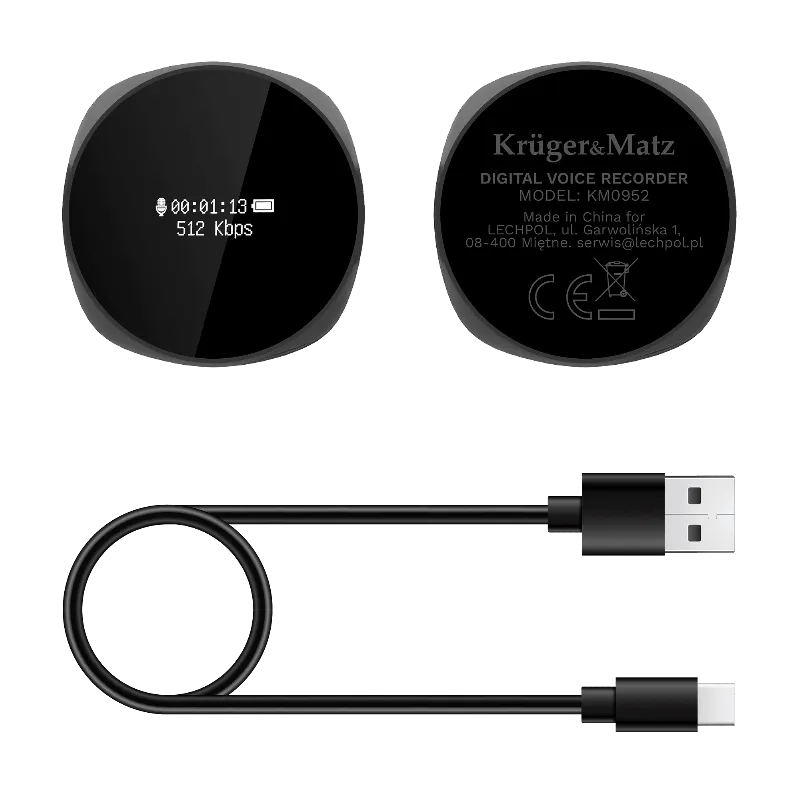 Reportofon Digital 4GB 120MAH Kruger&Matz