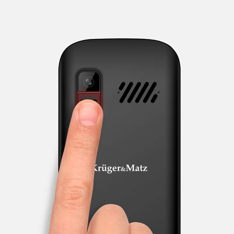 Telefon GSM Seniori Buton SOS Kruger&Matz