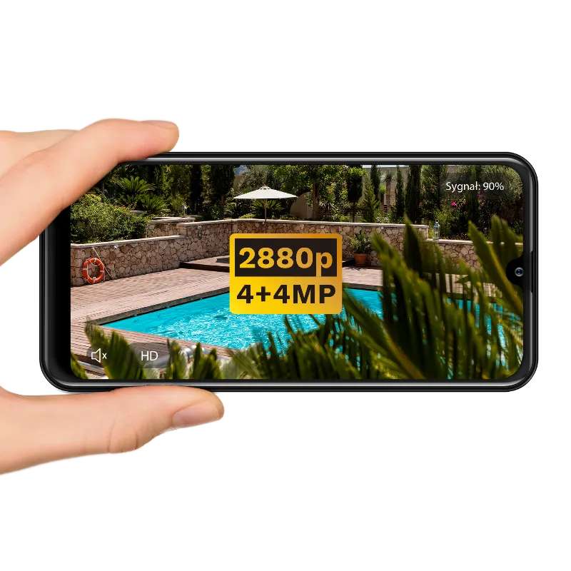 Camera Wifi Connect C120 4+4MPX Tuya Kruger&Matz