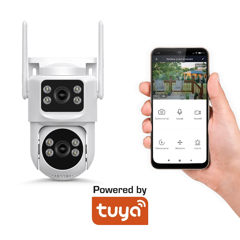 Camera Wifi Connect C120 4+4MPX Tuya Kruger&Matz