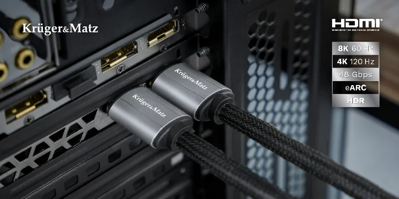Cablu HDMI - HDMI 8K V 2.1 3M Kruger&Matz