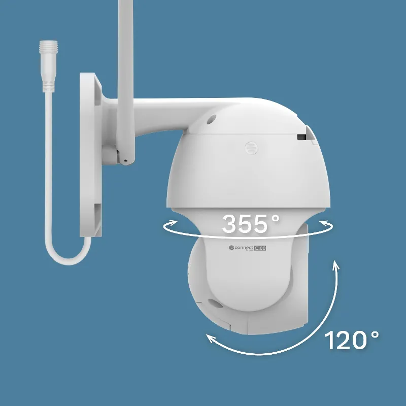 Camera Wifi Connect C90 Tuya Solar Kruger&Matz