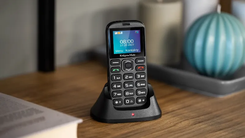 Telefon GSM Seniori Buton SOS 4G Kruger&Matz
