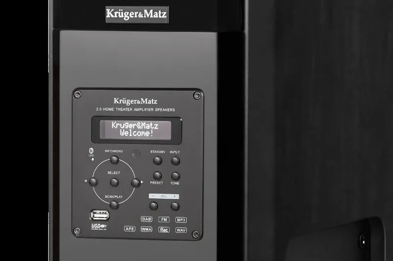 Sistem Audio Passion Negru Kruger&Matz