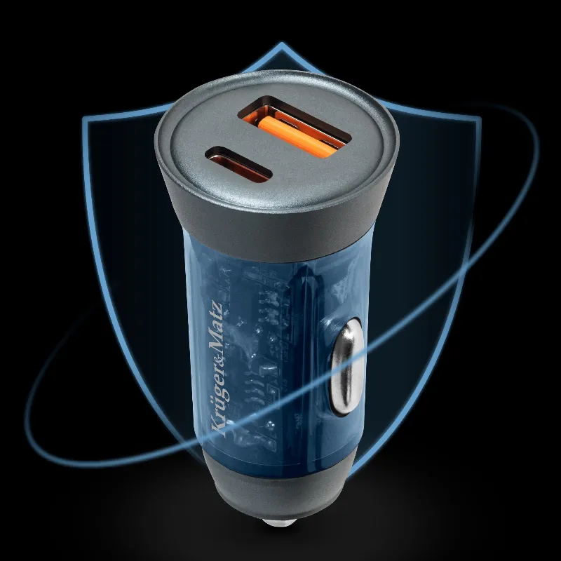 Incarcator Auto USB / Type C QC PD 45W Kruger&Matz