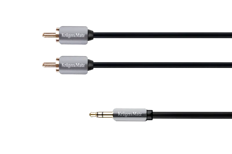 Cablu 3.5-2RCA 1.8M Kruger&Matz