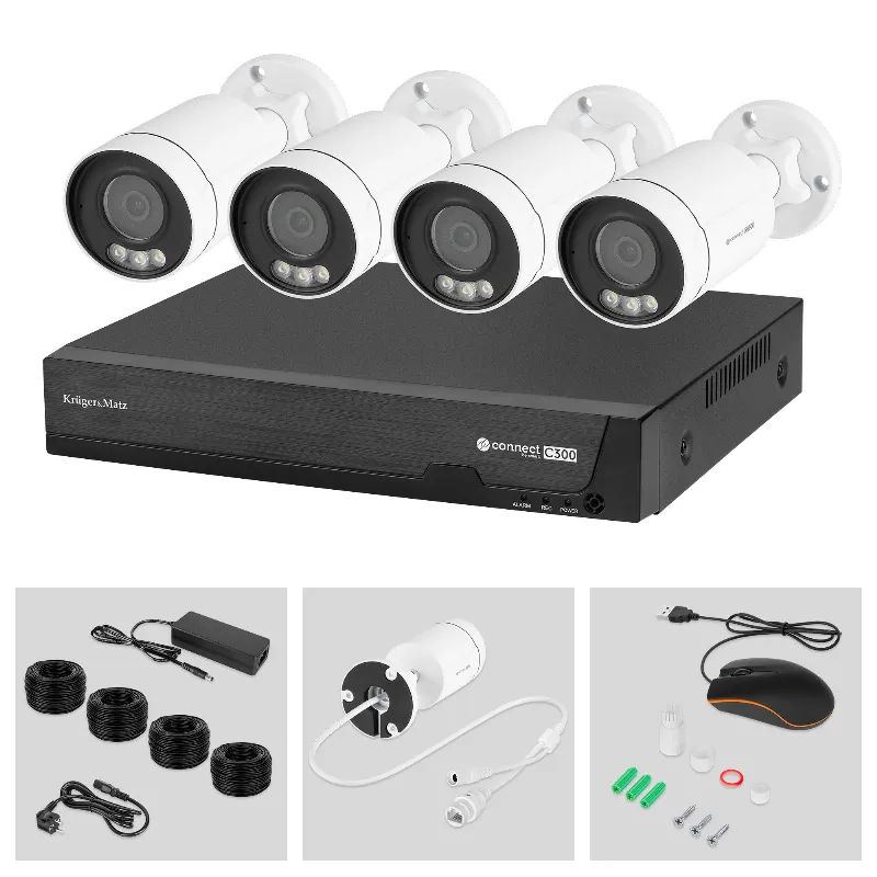 Kit Supraveghere Wifi Connect C300 Tuya Kruger&Matz