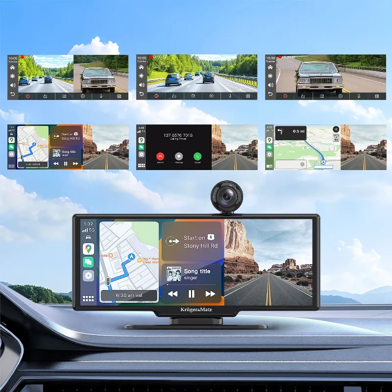 Statie Multimedia Android Auto Apple Car Kruger&Matz