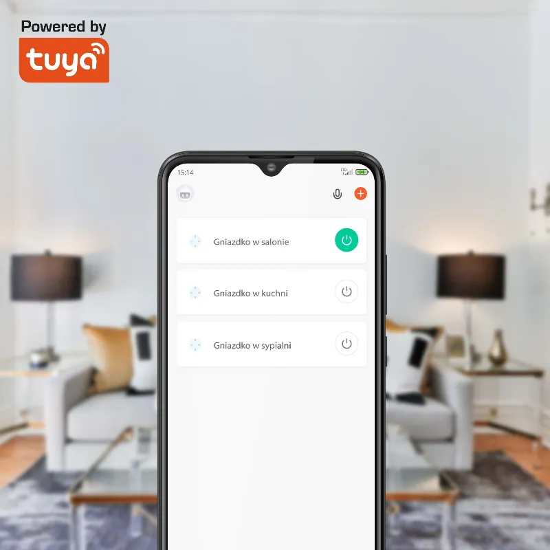 Priza Smart Wifi Connect P4 Tuya Kruger&Matz