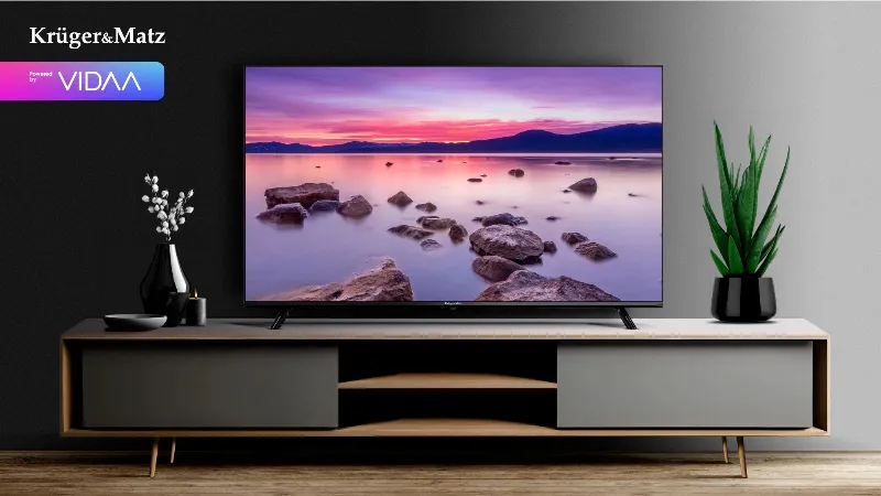 TV Ultrahd 4K 50 Inch 125CM Smart Vidaa Kruger&Matz