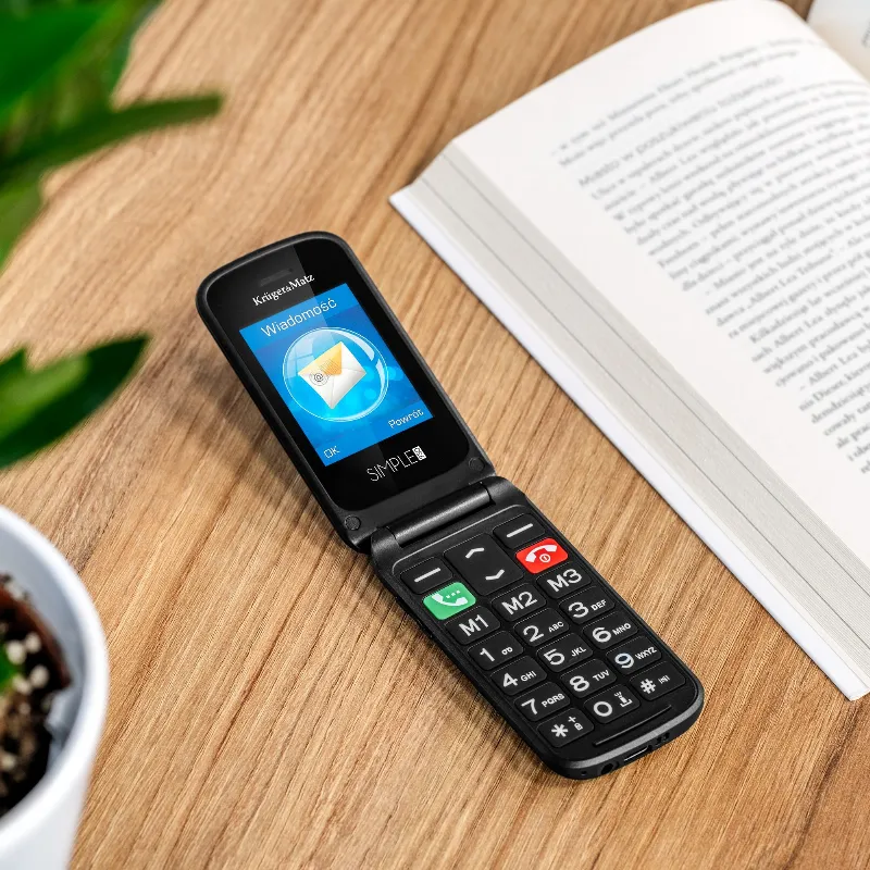 Telefon GSM Seniori Buton SOS 930 Kruger&Matz