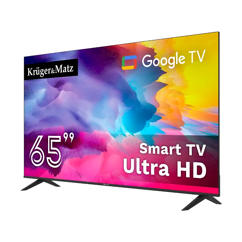 Google Smart TV 5.0 65 inch 163CM Ultrahd 4K Kruger&Matz