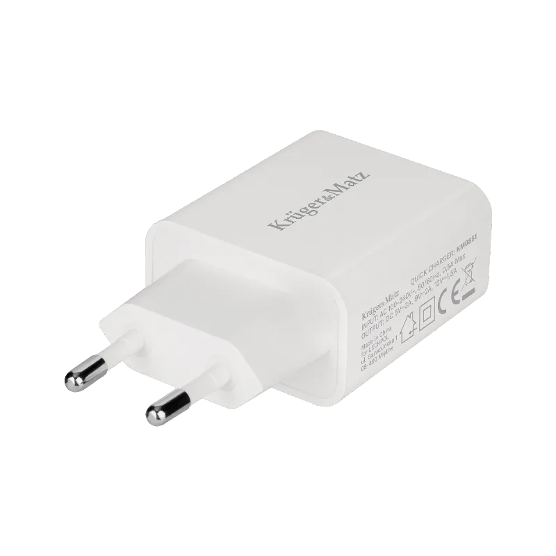 Incarcator Retea Quick Charge 3.0 18W Kruger&Matz