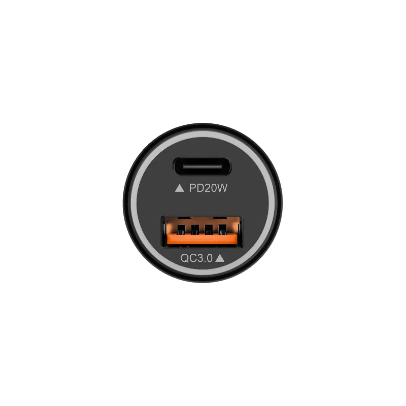 Incarcator Auto USB-A / Type C QC PD 38W Kruger&Matz