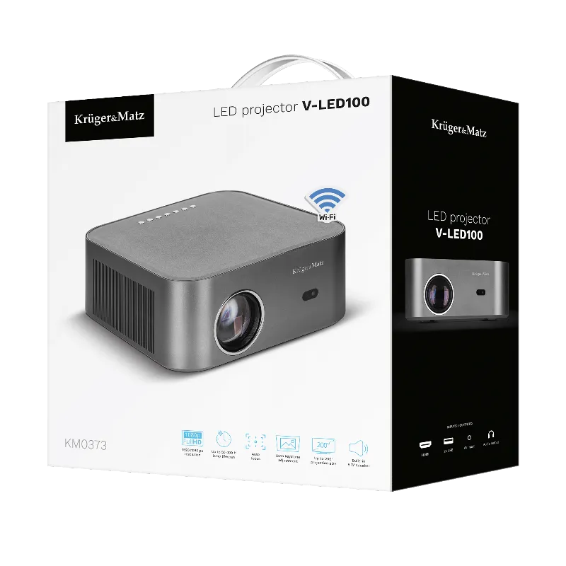 Videoproiector LED Fullhd V-LED100 Kruger&Matz