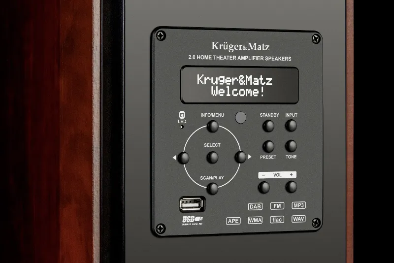 Sistem Audio Passion Negru Kruger&Matz
