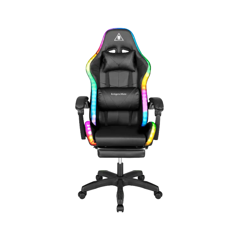 Scaun Gaming Gx-150 Negru LED Kruger&Matz