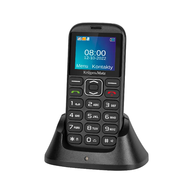 Telefon GSM Seniori Buton SOS 4G Kruger&Matz