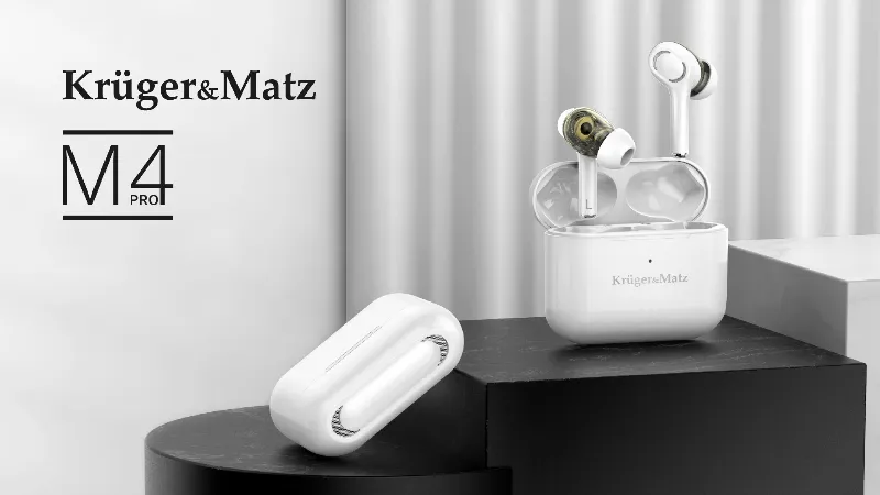 Casti Bluetooth 5.0 TWS M4 Pro Kruger&Matz