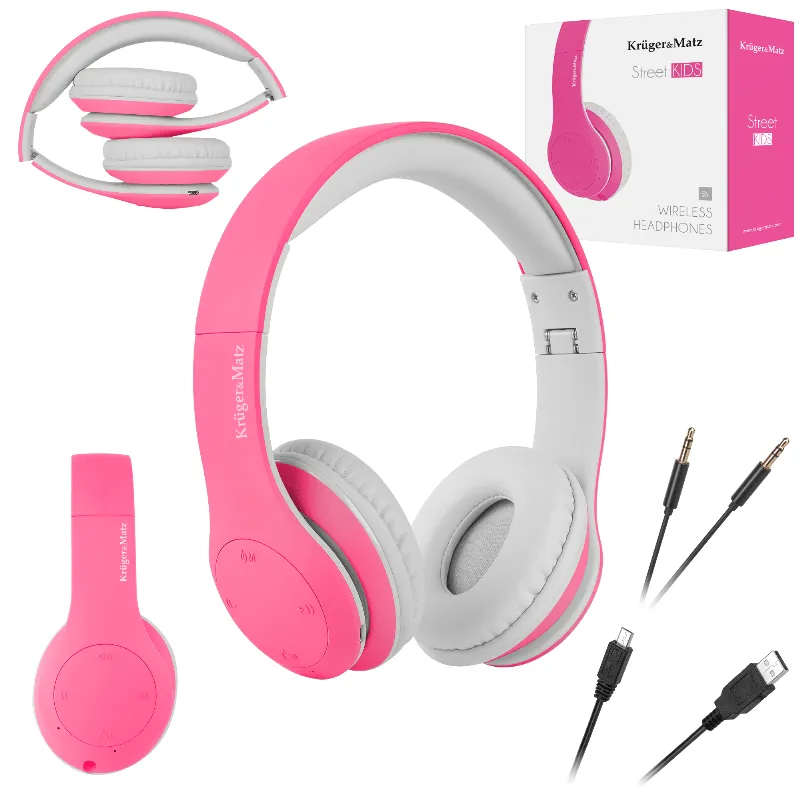 Casti Audio Bluetooth Street Kids Kruger&Matz