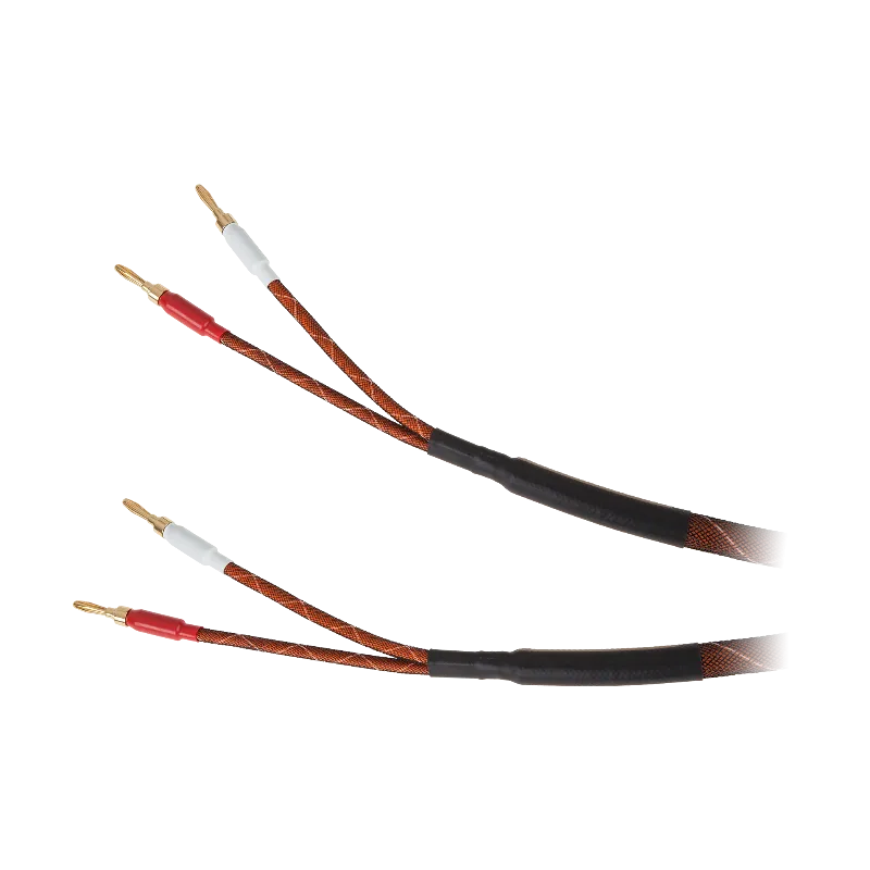Set Cablu Difuzor Mufe Banana X2 Cupru 15AWG 5M K&M