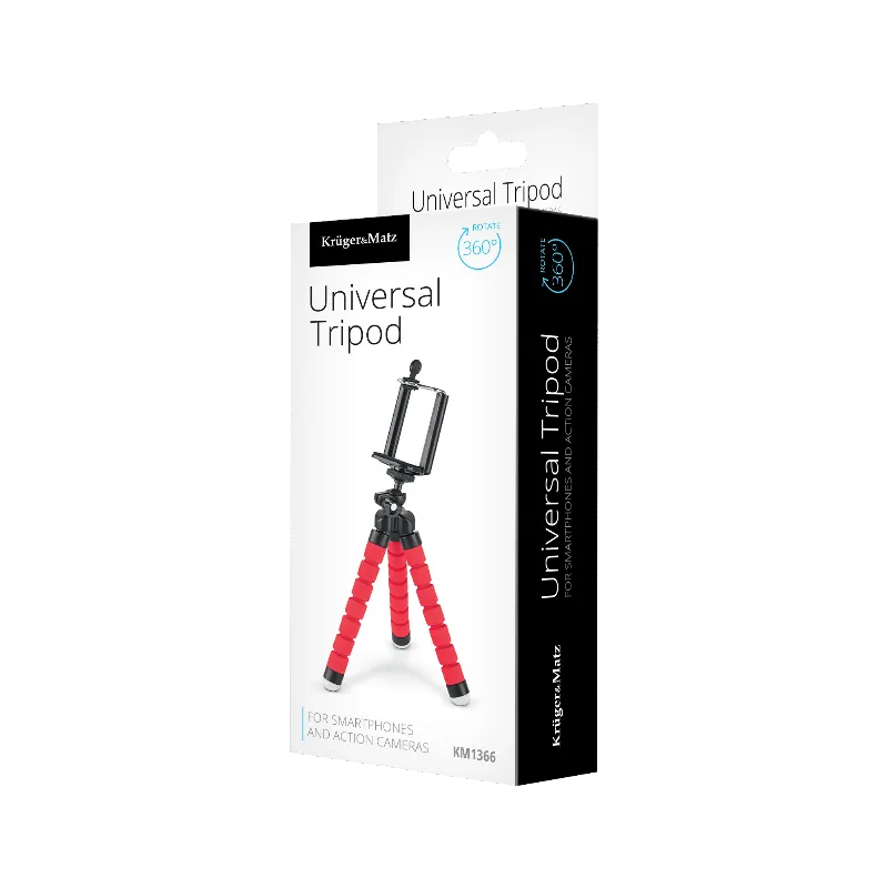 Trepied Telefon Camera Rosu Kruger&Matz