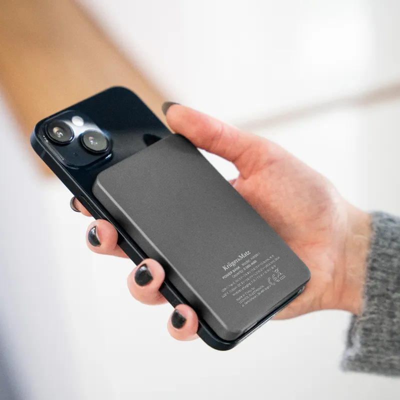 Power Bank 5000 MAH MAG Safe Kruger&Matz