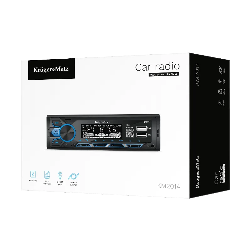 Player Auto 1 din 4X15W Kruger&Matz