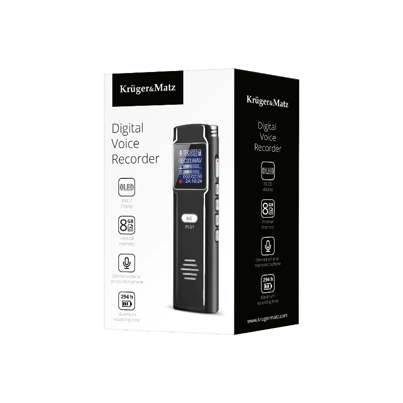 Reportofon Digital 8GB Kruger&Matz