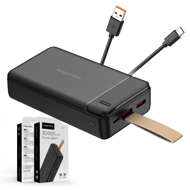 Power Bank 30000MAH Li-Pol Kruger&Matz