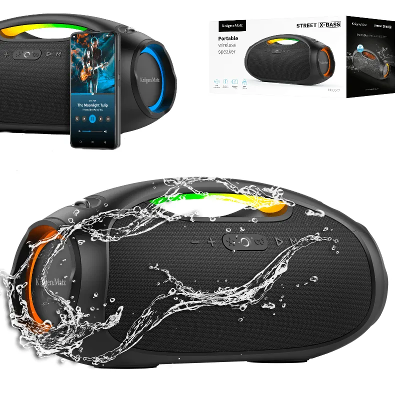 Boxa Bluetooth Portabila Street X-Bass Kruger&Matz
